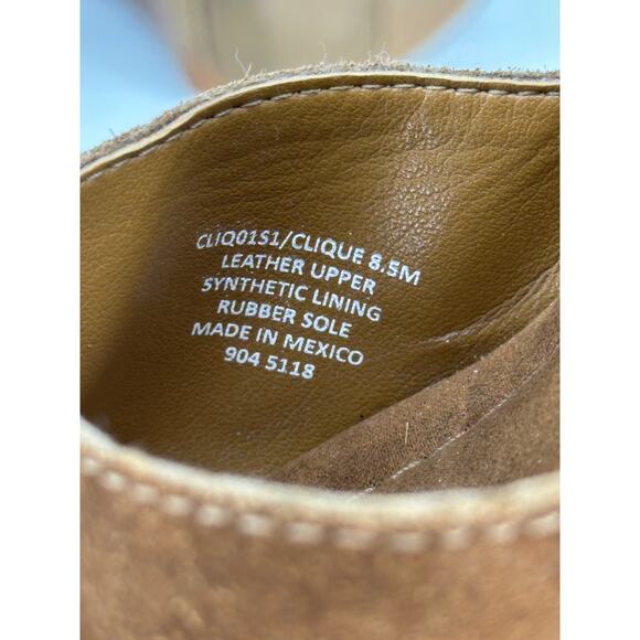 Steve Madden Clique Chestnut Platform Heel Sandals Size 8.5M - Picture 7 of 7